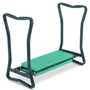 Padded Folding Garden Kneeler Bench with Handles By Backyard Expressions